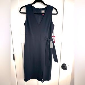 Navy work dress